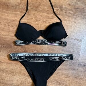 ***Discount Shipping**Victoria's Secret Black Bikini Set